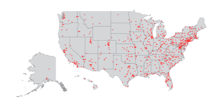 Safelite Autoglass nationwide service locations